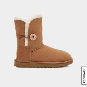 Light Brown Bailey Button Ugg Boots